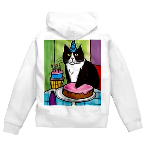 Happy birthday to you! Zip Hoodie