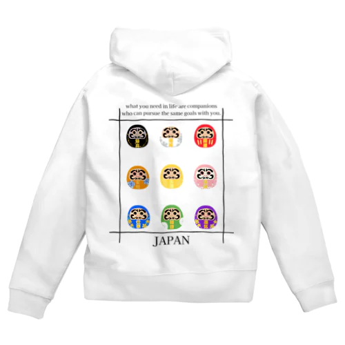 【日本限定】JAPAN Zip Hoodie