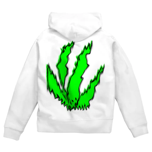 草10 Zip Hoodie