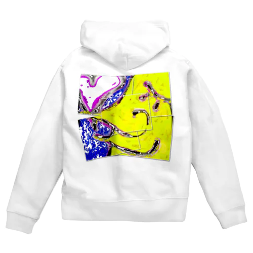 ムーンハート Zip Hoodie