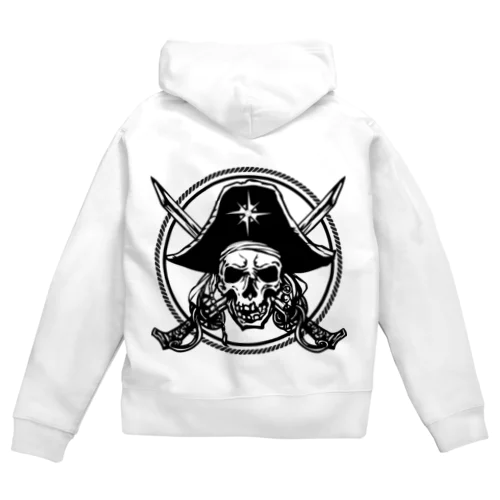 海賊パーカー Zip Hoodie