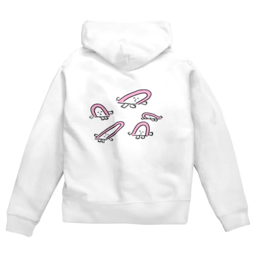 異次元かまぼこ Zip Hoodie