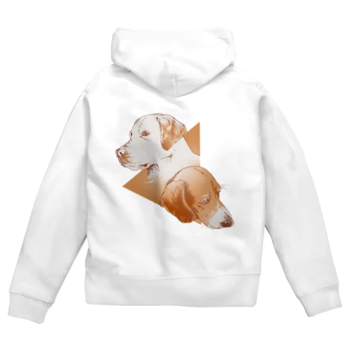 Home dog Zip Hoodie