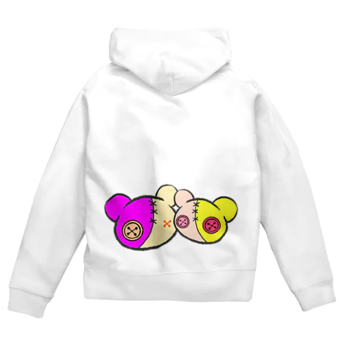 【つむぎはぎシリーズ】はむすたー Zip Hoodie