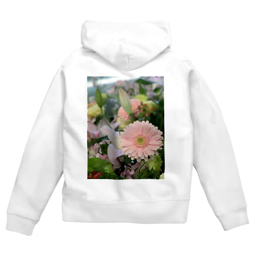 Flowers Zip Hoodie