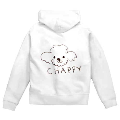 まるちーずのチャッピー❤️ Zip Hoodie