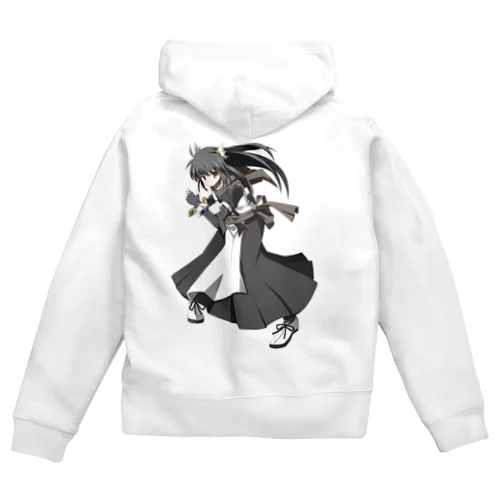 ガトラー　オリジナルアニメキャラクター Zip Hoodie