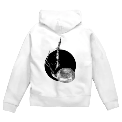 どんぐり のね 〈mono maru〉 Zip Hoodie