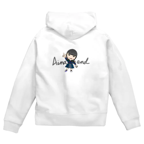 アイナ風パーカー Zip Hoodie