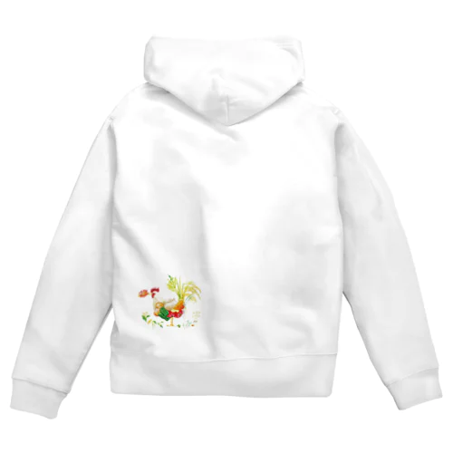 はるかなるカレー パーカー Zip Hoodie