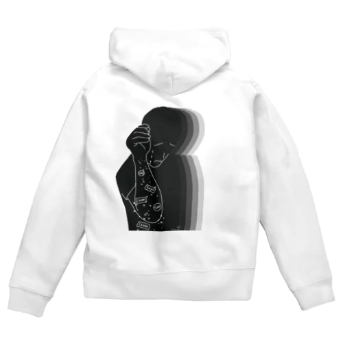 出費が多くて辛い人 Zip Hoodie