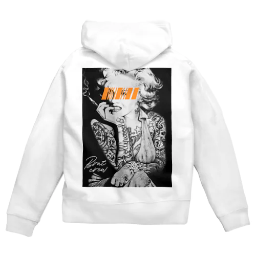 BRAT crew Zip Hoodie