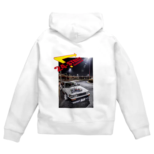 24-Street-AE86_1 Zip Hoodie