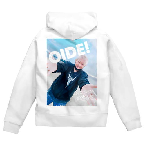 OIDE!ませ！CHIGUSAグッズ！ Zip Hoodie