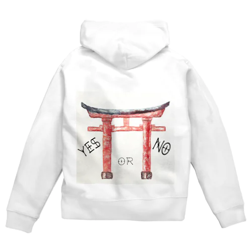 通リャンセ Zip Hoodie