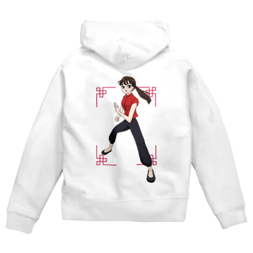 チャイナっ娘 Zip Hoodie