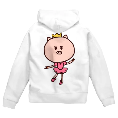 ブタリーナちゃん♡ Zip Hoodie