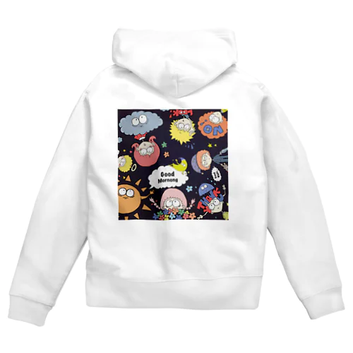 #mor  Zip Hoodie