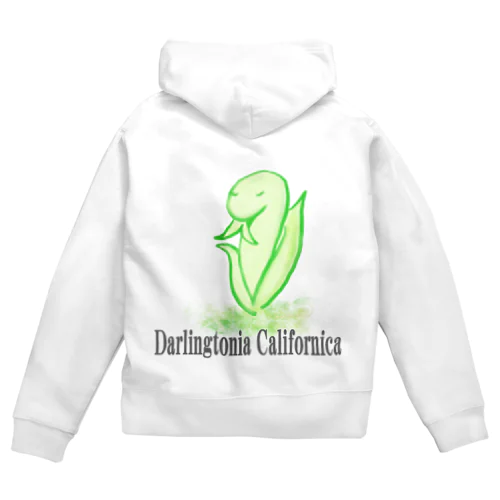 Darlingtonia Californica Zip Hoodie