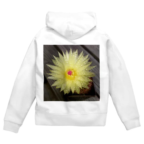 サボテンの花 Zip Hoodie