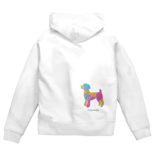 アレグリヘトイプードル Zip Hoodie