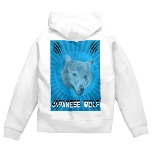 🐺Japanese Wolf 🐺 Zip Hoodie