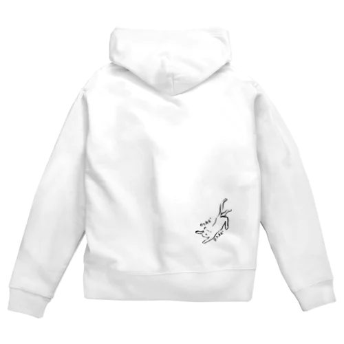 たまねぎ きゃっと Zip Hoodie