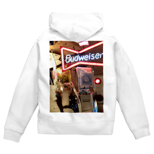 Mintage Diner  Zip Hoodie