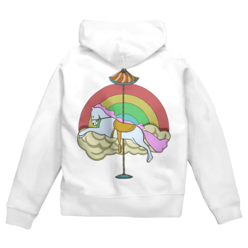 メリーゴーラウンド Zip Hoodie