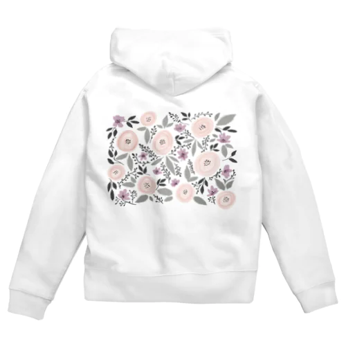 Die Blumen Zip Hoodie