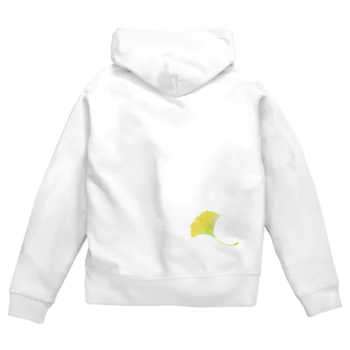 イチョウのエイちゃん Zip Hoodie