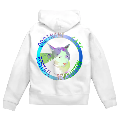 Ordinary Cats05h.t.(冬) Zip Hoodie