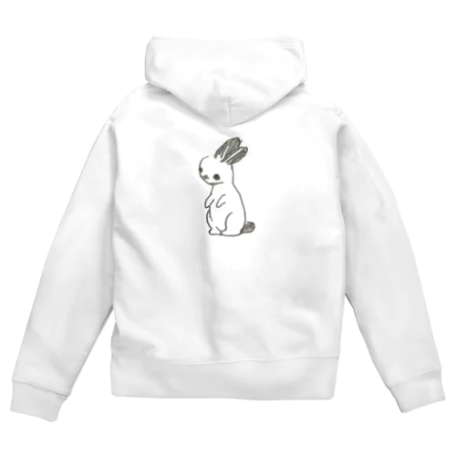 マシュマロネザーのふらんそわ Zip Hoodie