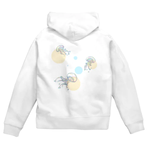 ふあふあクラゲ Zip Hoodie