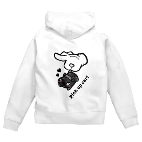 フェアレディZ(黒系) Zip Hoodie