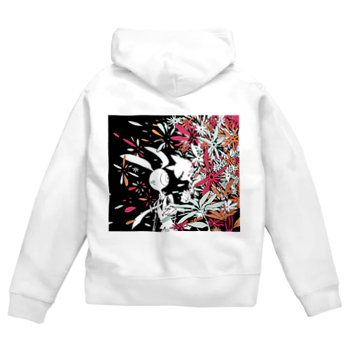 花畑 Zip Hoodie