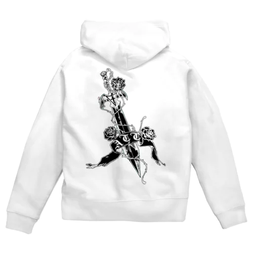 ATT剣モチーフグッズ Zip Hoodie