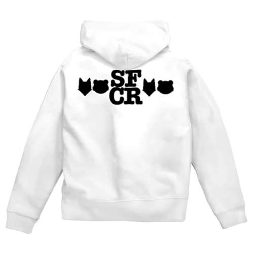 SFCR(黒字) Zip Hoodie