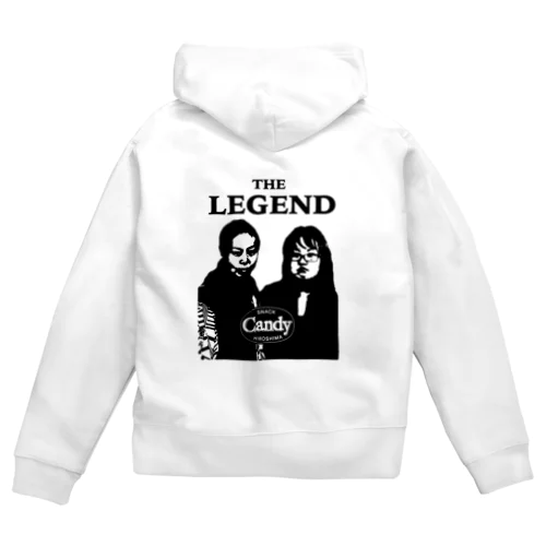 THE LEGEND Zip Hoodie