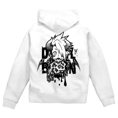 DEVILBRAIN Zip Hoodie