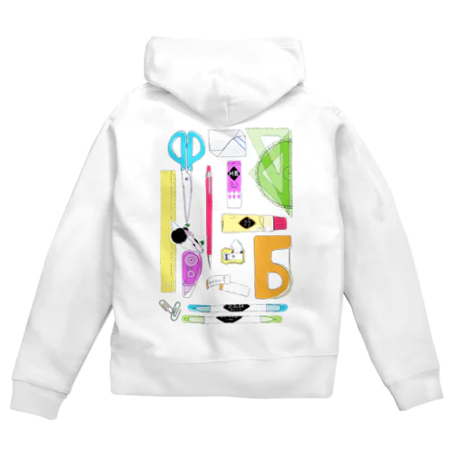 お道具箱 Zip Hoodie