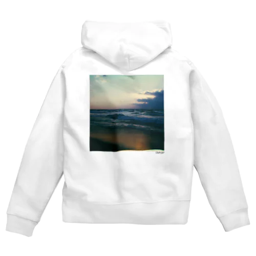 emopola「海」 Zip Hoodie