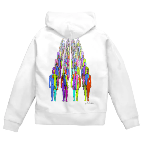 Aggregation Zip Hoodie