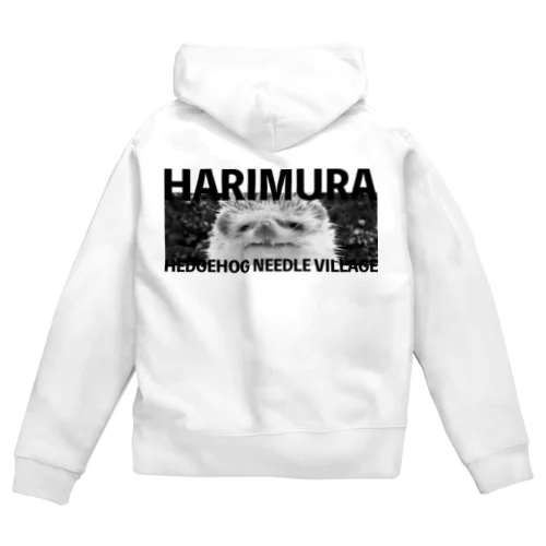 HARIMURA（黒） Zip Hoodie
