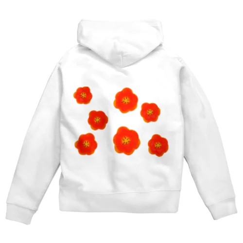 flower!!! Zip Hoodie