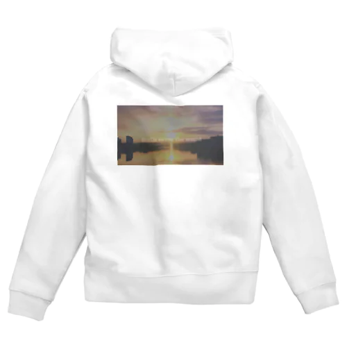 Smile saves the world  Zip Hoodie