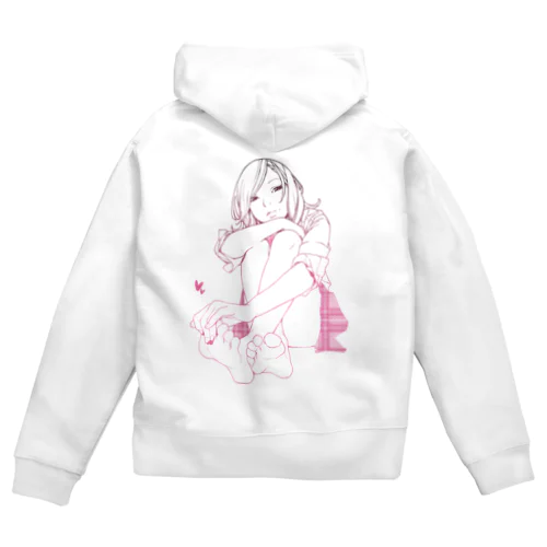 美好ちゃん Zip Hoodie