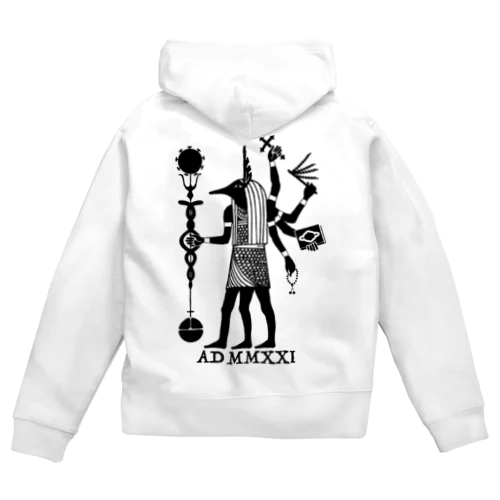 【疫病退散】アヌビエ2021 Zip Hoodie