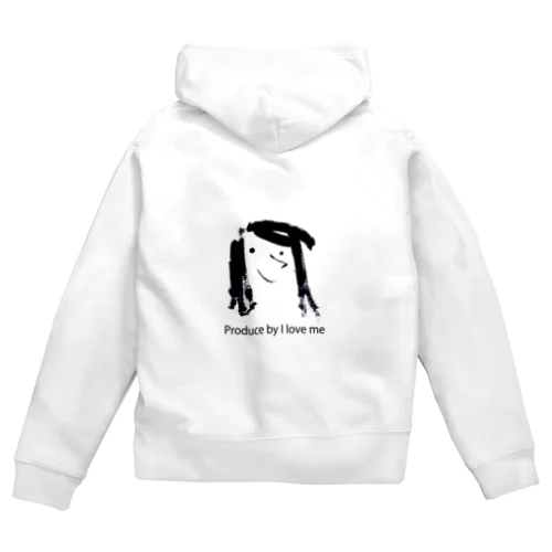 I love me！ Zip Hoodie