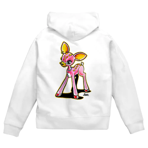 AMSTELDAM  BAMBI  オリジナル Zip Hoodie